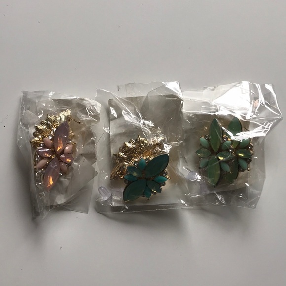 Assorted Earrings with Gold Accent - Picture 1 of 4